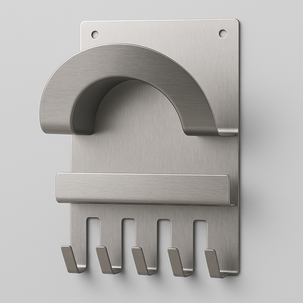 Stainless Steel Hose/Tool Rack